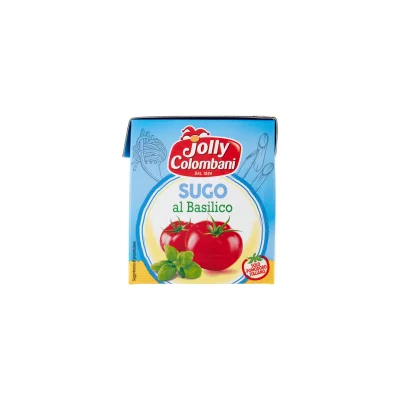 Jolly Colombani TetraBrik 340gr Tomato Sauce Basil