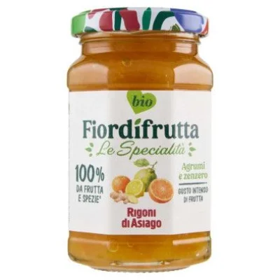 Rigoni di Asiago Fiordifrutta Bio Agrumi e Zenzero Gr.260