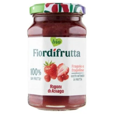 Rigoni di Asiago Fiordifrutta Bio Fragole e Fragoline di Bosco Gr.250
