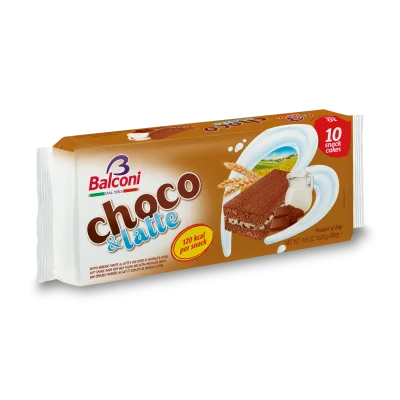 Balconi Choco Latte Snack Pack 300g