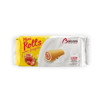 Balconi Mini Rolls Strawberry 180g