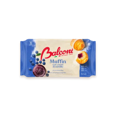 Balconi Muffins 6pcs x40gr Blueberries