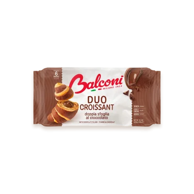 Balconi Croissant Duo 6pcs x50gr Cocoa