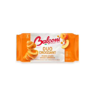 Balconi Croissant Duo 6pcs x50gr Peach & Apricot