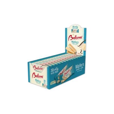 Balconi Wafer Expo 30pz x45gr Vanilla