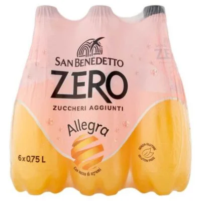 San Benedetto Zero Aranciata Cl.75