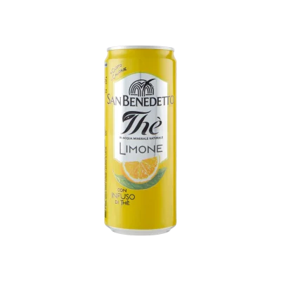 San Benedetto The 0.33LT Sleek Lemon Can