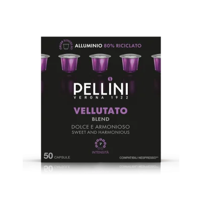 Pellini 50 Caps 275gr Vellutato Comp. Nespresso