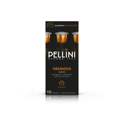 Pellini 10 Caps 55gr Cremoso Comp. Nespresso