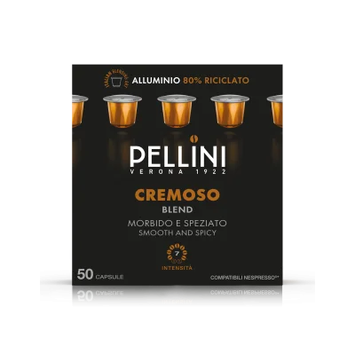 Pellini 50 Caps 275gr Cremoso Comp. Nespresso