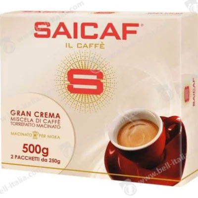 Saicaf Caffe' Gran Crema Gr.250 X Pz.2