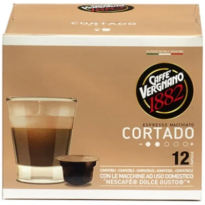 VERGNANO 12CAPS. (90G) DOLCE GUSTO CORTADO /6