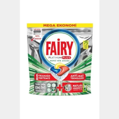Fairy Tabs Platinum Plus  75 pcs