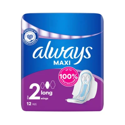 ALWAYS Maxi long with wings 12pcs S2