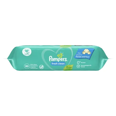Pampers A80 IMP GREEN BABY WIPES 7598