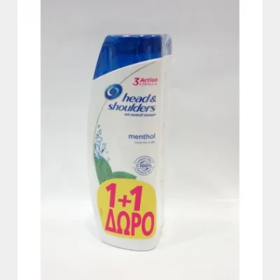 HEAD&SHOULDERS MENTHOL (2X360ml)
