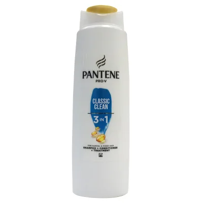 Pantene shampoo 300 ml. Classic clean 3 in 1.