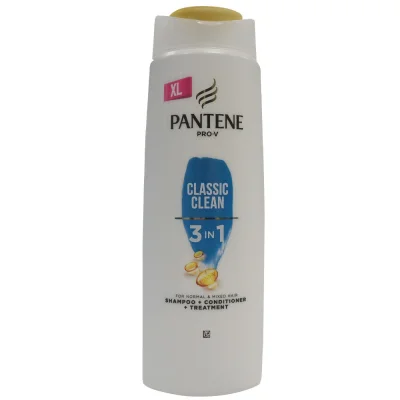 Pantene shampoo 450 ml. 3 in 1 Classic clean.