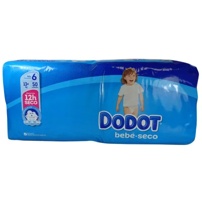 Dodot pants 50 u. 2x52 u. +13 kg. Etapas Size 6.