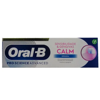 Oral B toothpaste 75 ml. Pro-science calm sensitive gums.