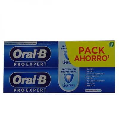 Oral B toothpaste 2X100 ml. Pro-Expert fresh mint.