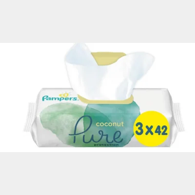 Prima Pure Wet Wipes Coconut 42 pcs