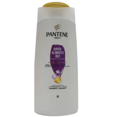 Pantene shampoo 675 ml. Superfood.