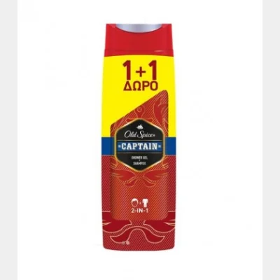OLD SPICE SHOWER GEL CAPTAIN 400ml