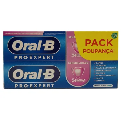 Oral B toothpaste 2X75 ml. Pro-Expert sensitive.