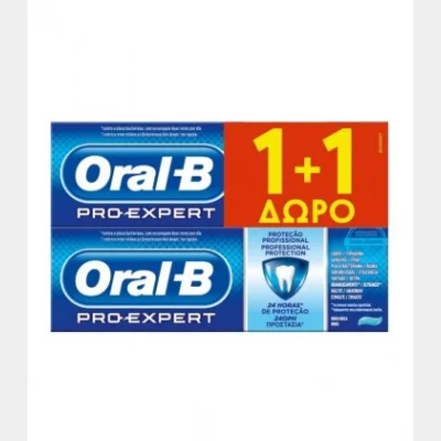ORAL-B PRO EXPERT TOOTHPASTE PROFESSIONAL PROTECT 2X75ml GIFT
