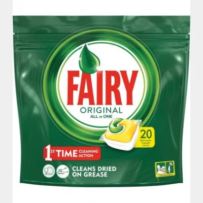 FAIRY ΤΑΜΠΛΕΤΕΣ ΠΛΥΝΤΗΡΙΟΥ ΠΙΑΤΩΝ ORIGINAL LEMON 20Τ