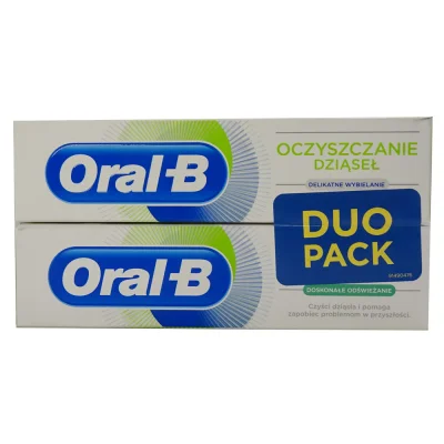 Oral B tothpaste 2X75 ml. Extra Fresh.