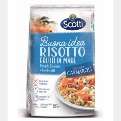 SCOTTI SEAFOOD RISOTTO 210gr