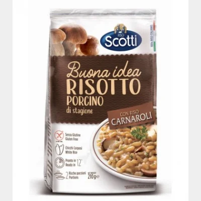 SCOTTI MUSHROOM RISOTTO 210gr