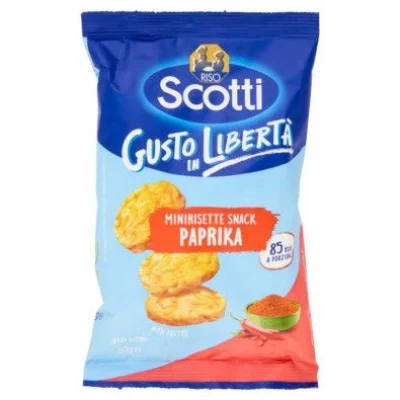Scotti Snack di Riso alla Paprika "le Risette" Gr.60
