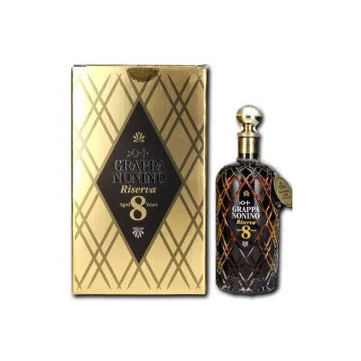Nonino Grappa Riserva 8 Years + GB 43% 70cl