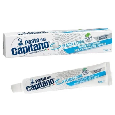 CAPITANO TOOTHPASTE 100ml PLACCA E CARIE