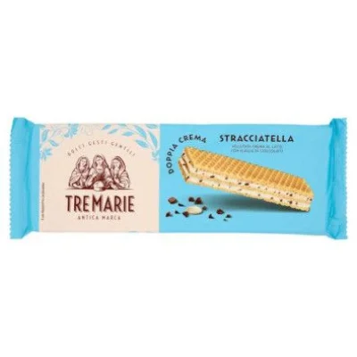 Tre Marie Wafer Fiordilatte Pezzi Cioccolato Gr.140