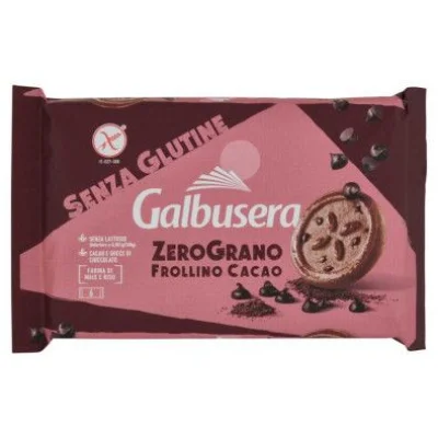 Galbusera Zerograno Plus con Gocce di Cioccolato Gr.220