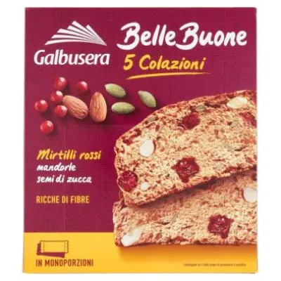 Galbusera Fette Biscottate Mirtilli Rossi Gr.200