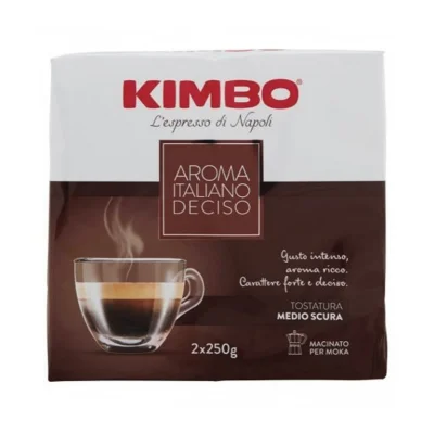 Kimbo Ground Coffee 2x250gr Aroma Italiano Deciso
