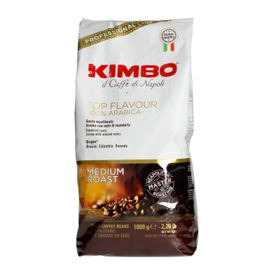 Caffè Kimbo Top Flavour 100% Arabica Coffee Beans 1kg
