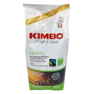 Caffè Kimbo Aroma Organic Coffee Beans 1kg