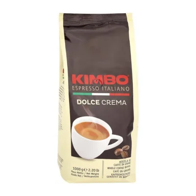 KIMBO 1KG CAFFE CREMA DOLCE 100% ARABICA - BEANS /6