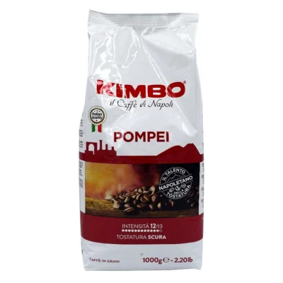 Caffè Kimbo Pompei Coffee Beans 1kg