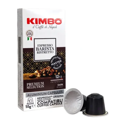 KIMBO 10CAPS. (55G) NESPRESSO ALUMINIUM RISTRETTO /10