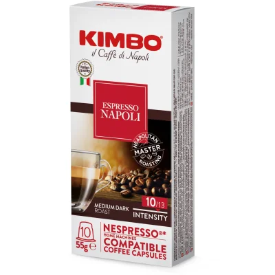Caffè Kimbo KIMBO 10CAPS. (55G) NESPRESSO SPACCA NAPOLI (new!) /10