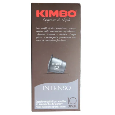 Caffè Kimbo KIMBO 10CAPS. (55G) NESPRESSO INTENSO NAPOLETANO (new!) /10