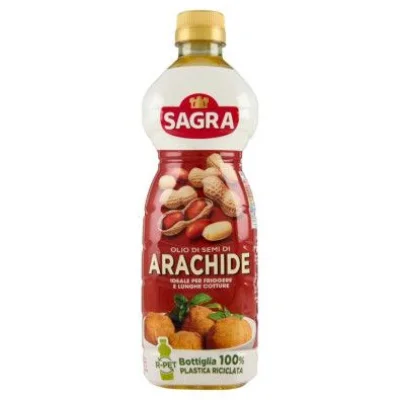 Sagra Olio di Semi di Arachidi Lt.1
