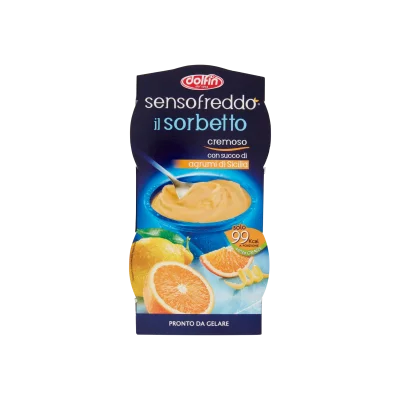 Senso Freddo Sorbet 2x100ml Citrus Sicily